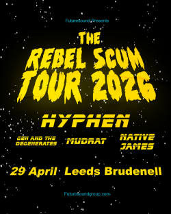 The Rebel Scum Tour 2026 poster