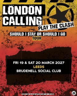 London Calling play The Clash poster
