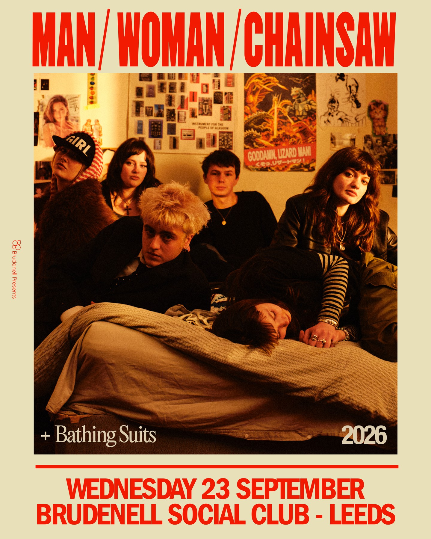 Man / Woman / Chainsaw poster
