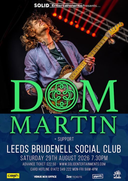 Dom Martin poster