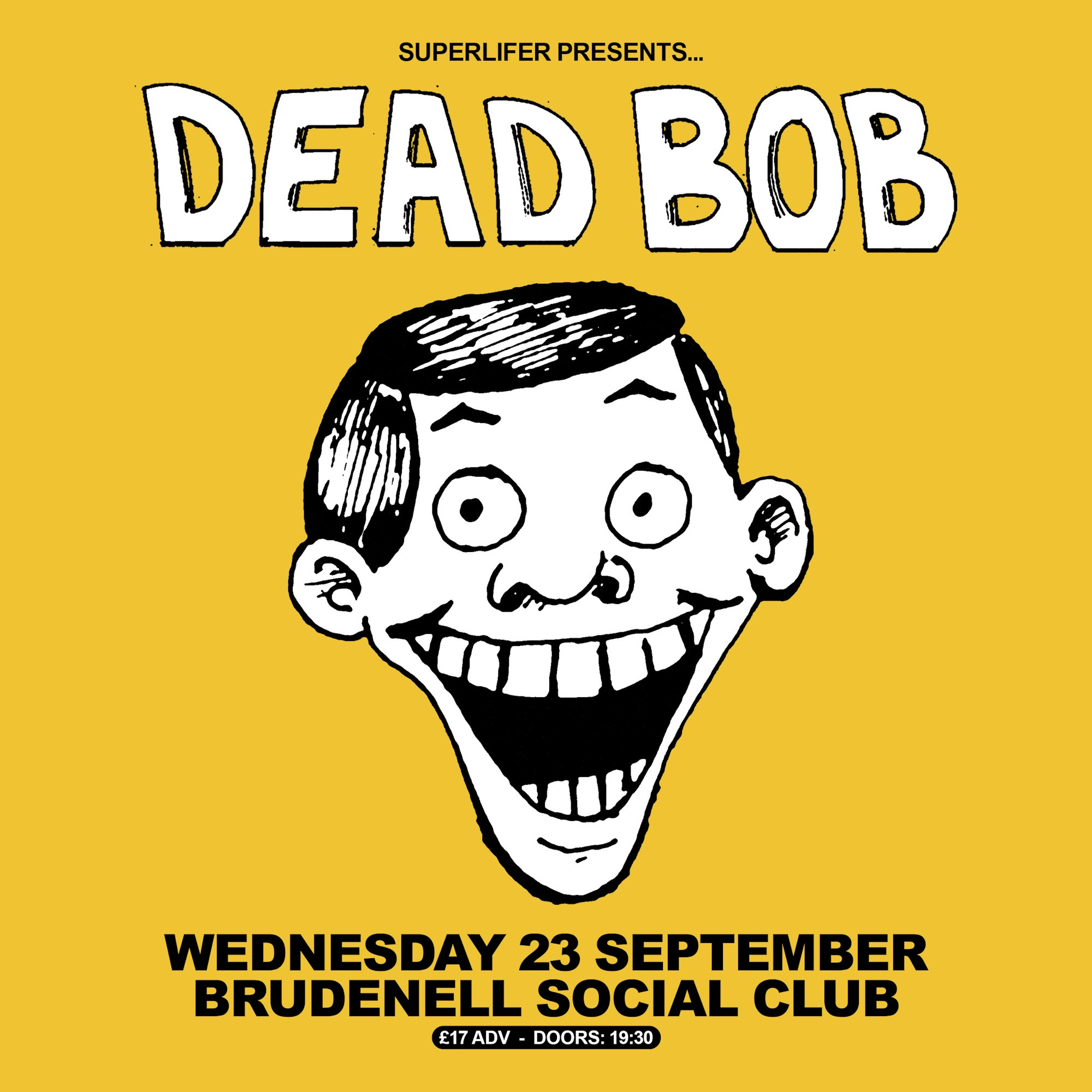 Dead Bob poster