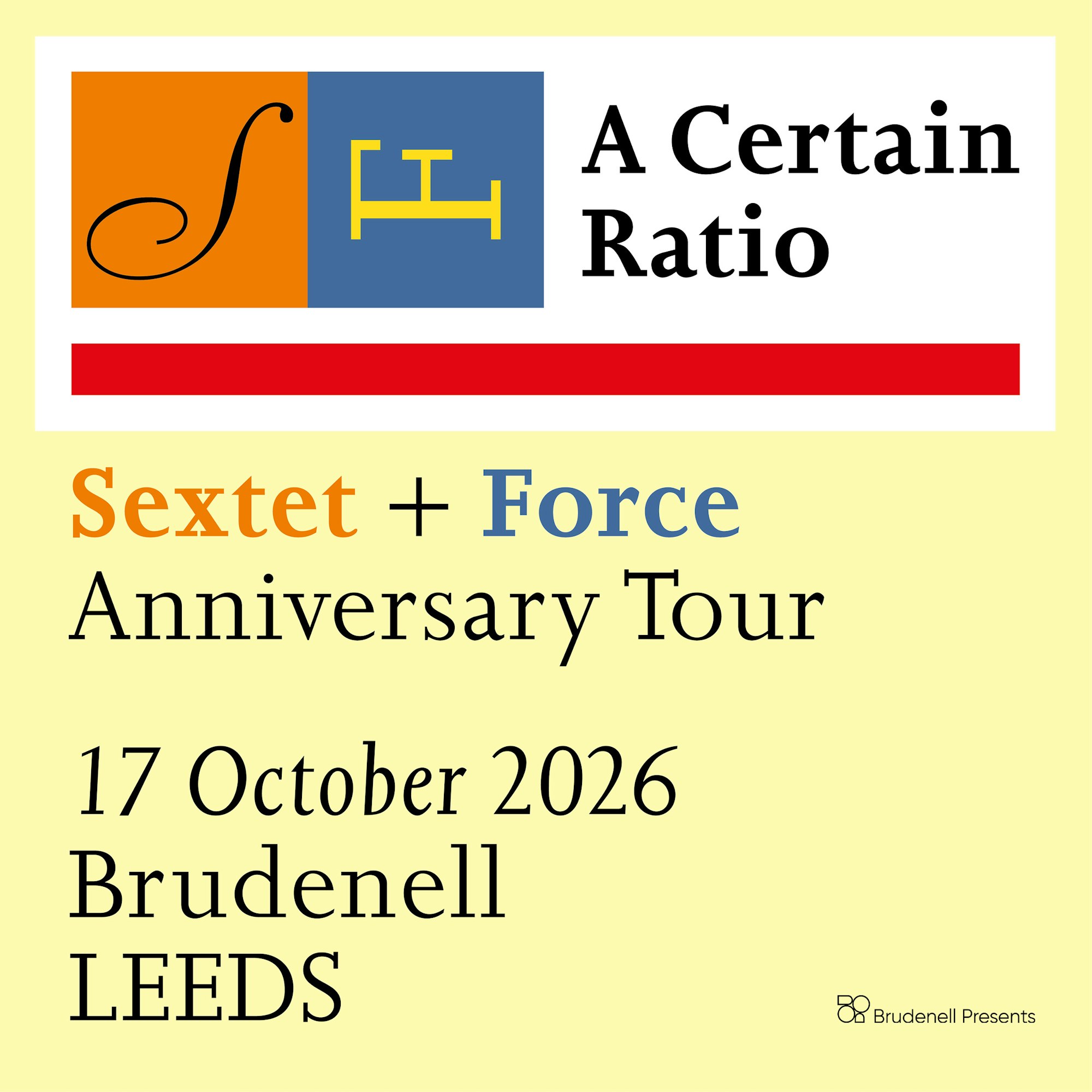 A Certain Ratio poster