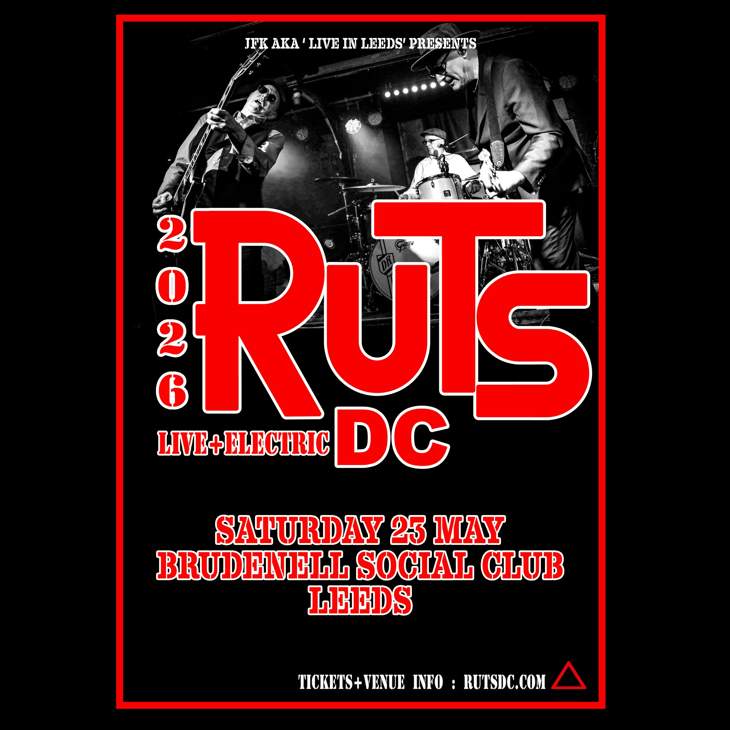 Ruts. DC poster