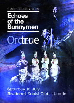 Echoes of The Bunnymen poster