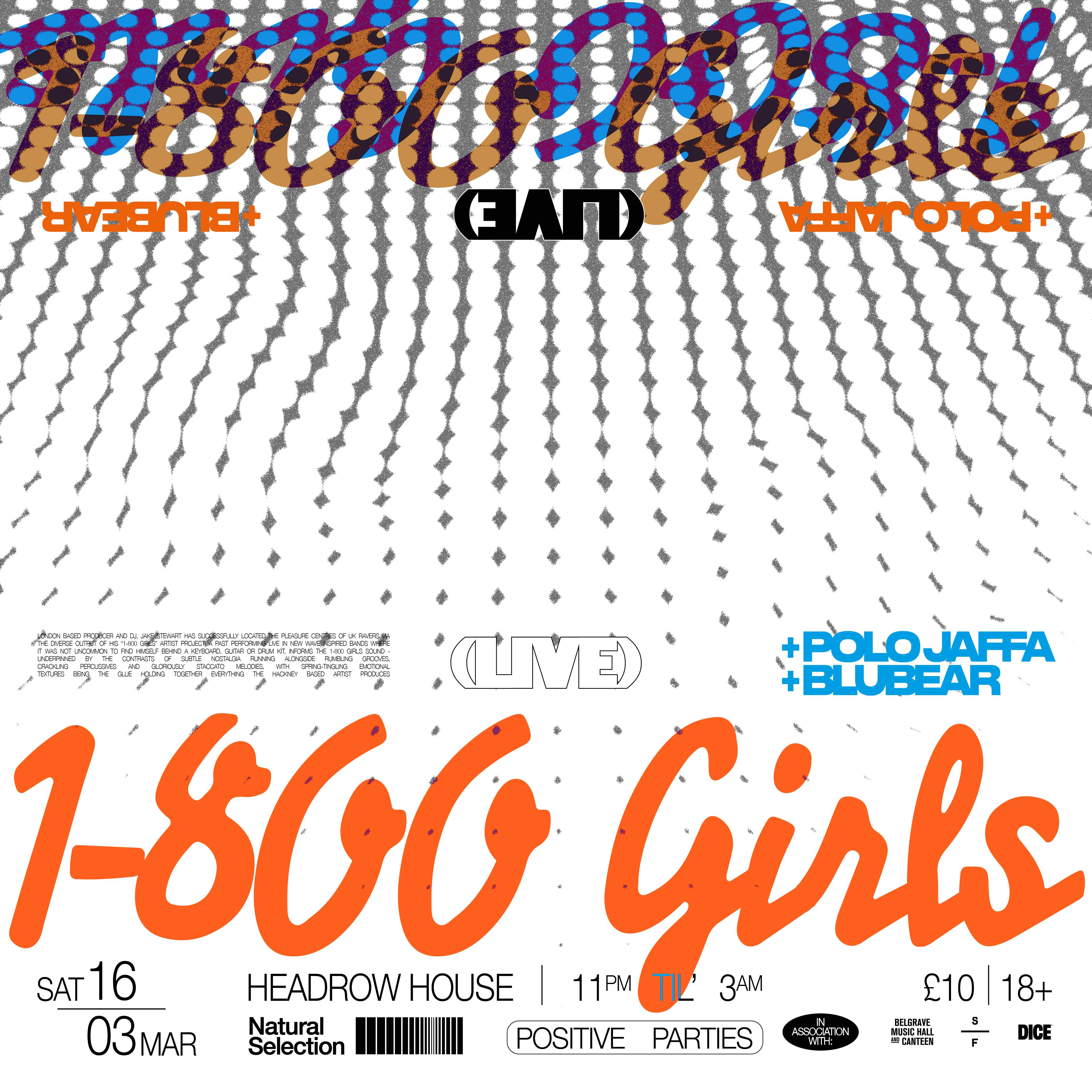 1-800 Girls (live) poster