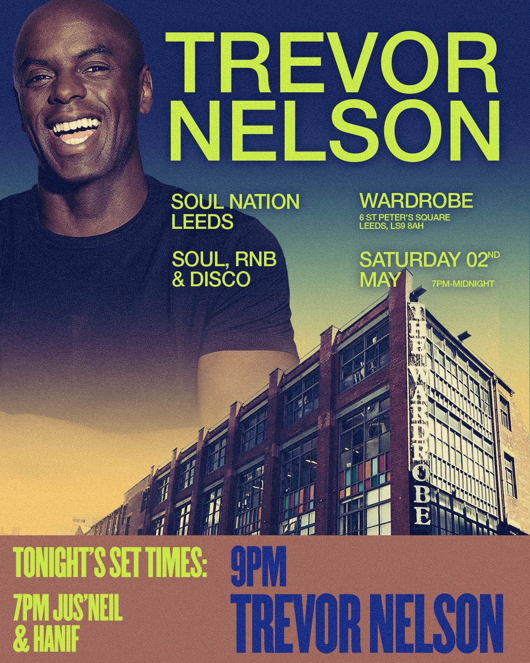Trevor Nelson's Soul Nation poster