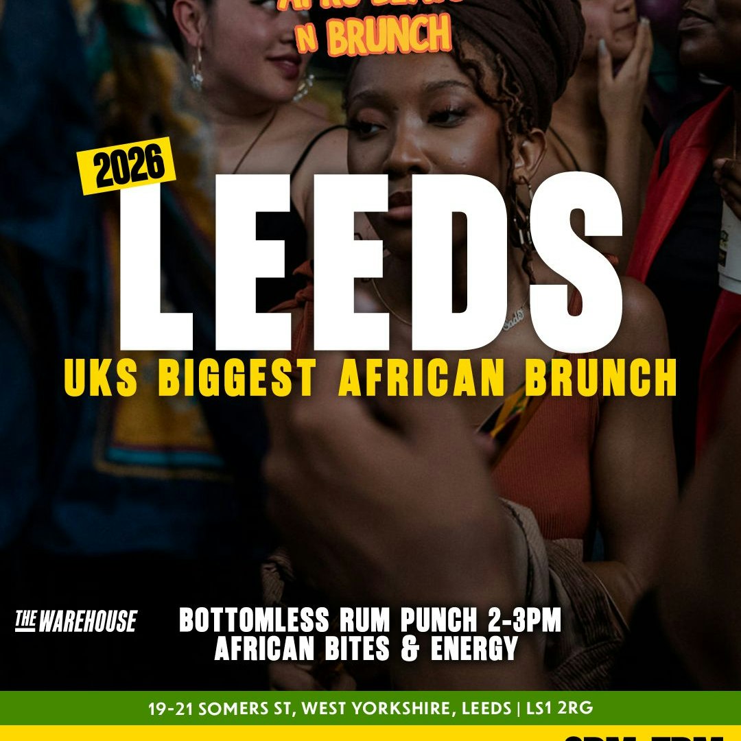 Afrobeats N Brunch poster