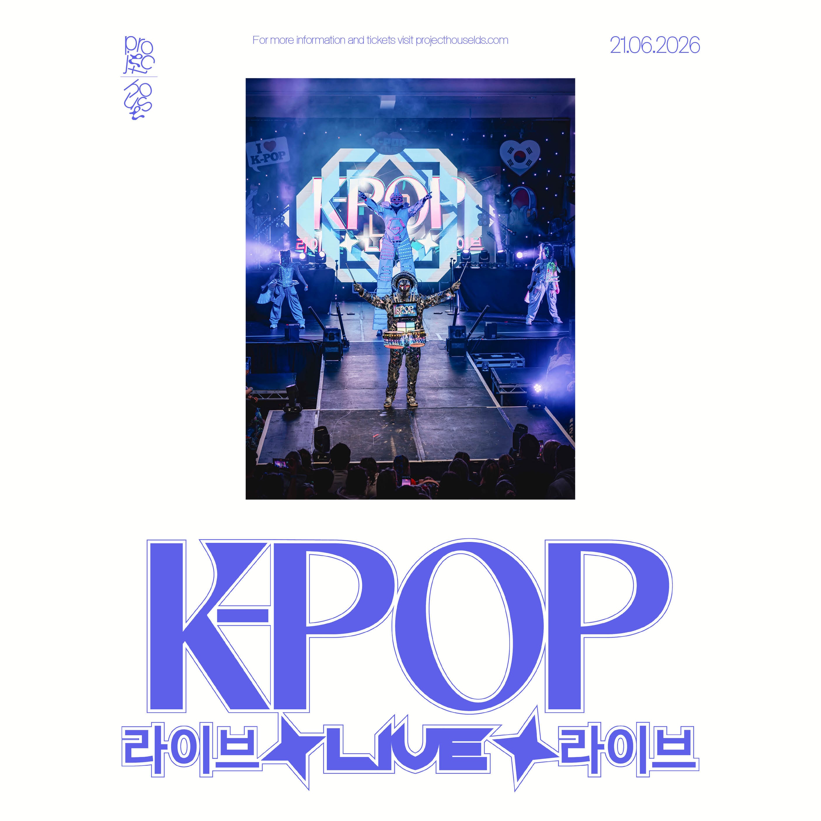 K-Pop Live Leeds poster