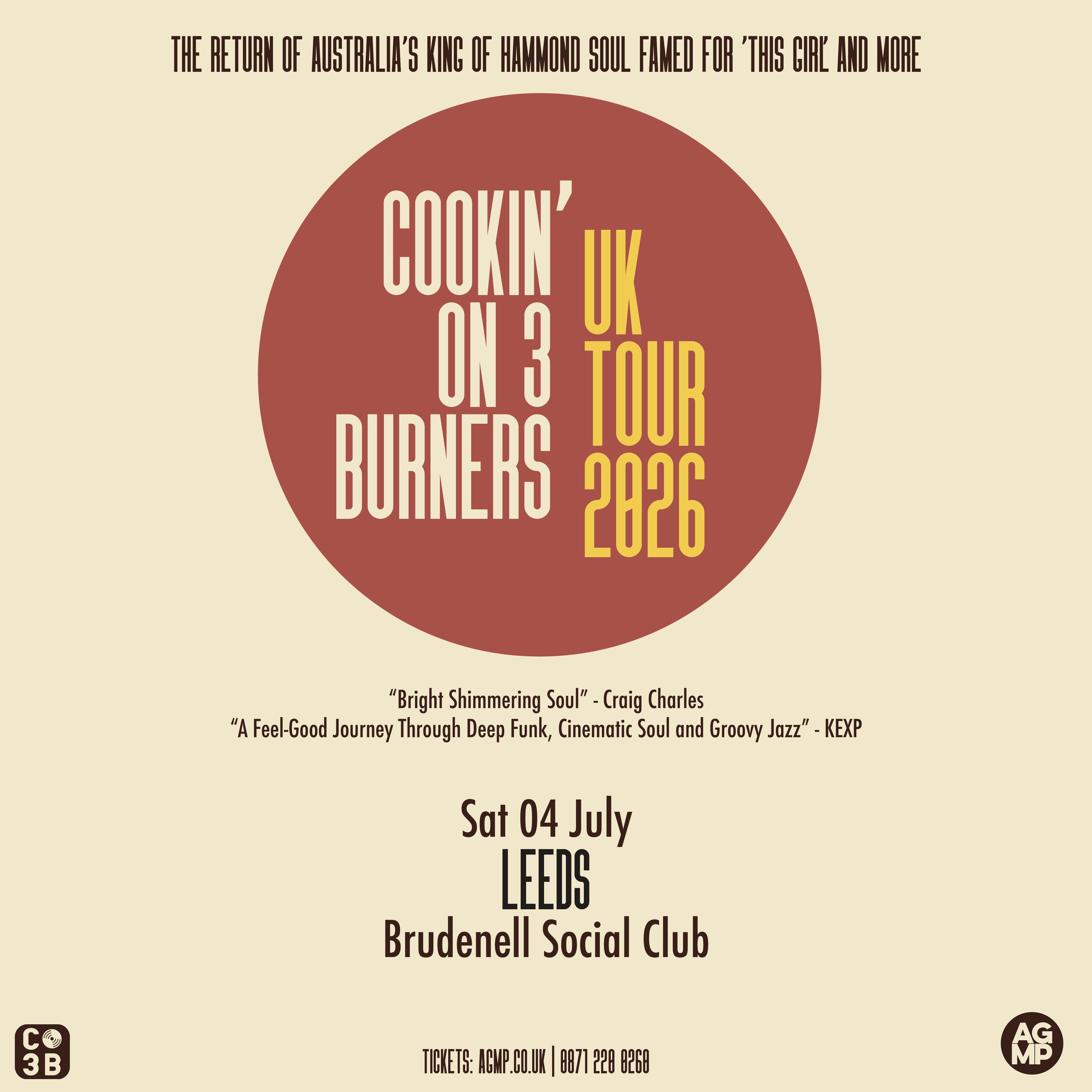 Cookin’ on 3 Burners poster