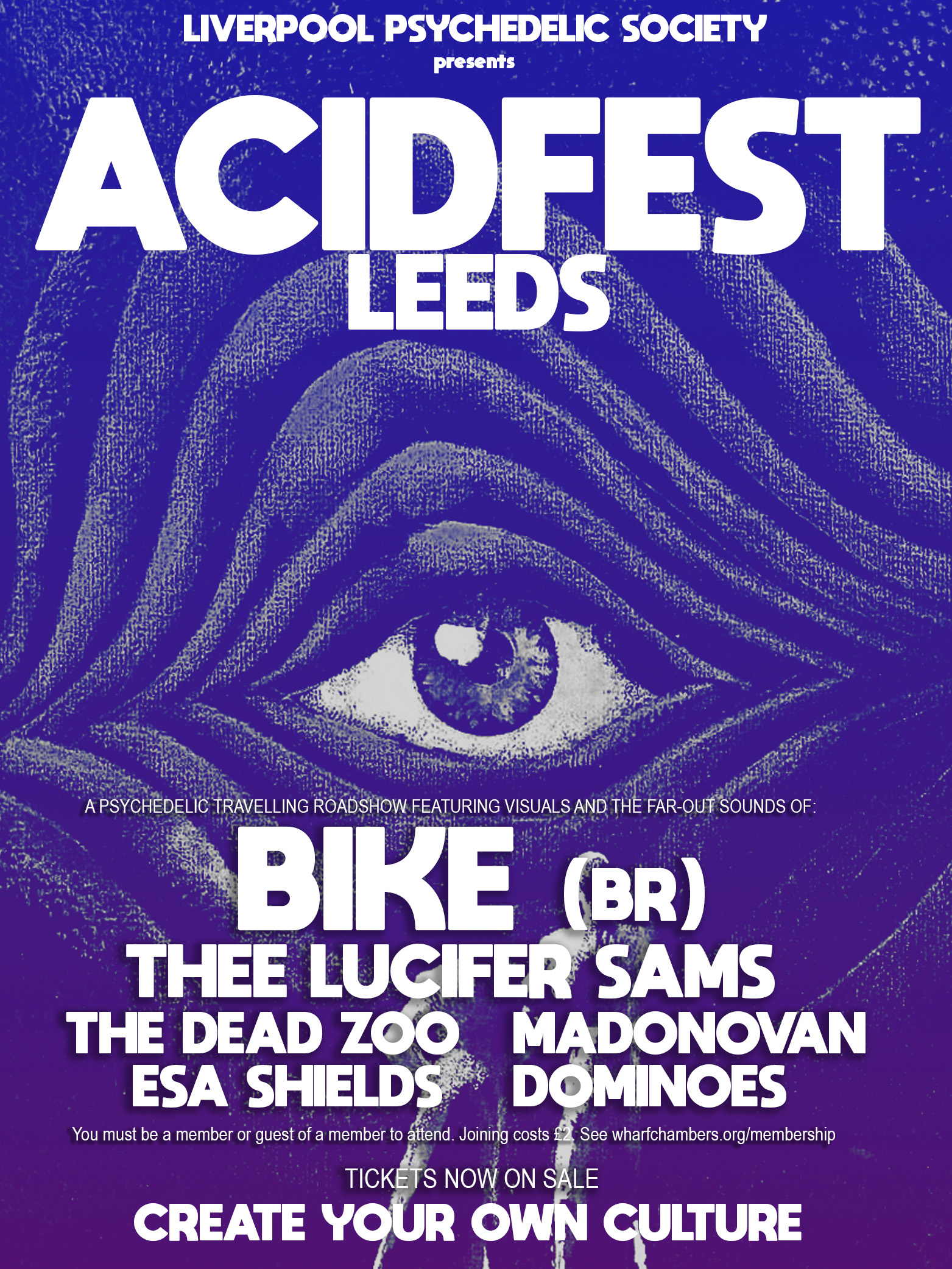 ACIDFEST LEEDS poster