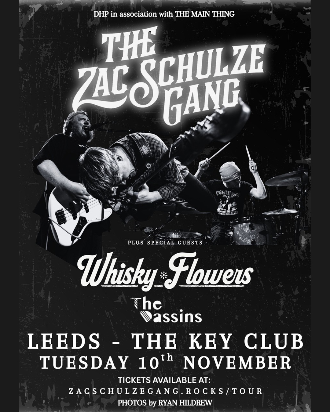 The Zac Schulze Gang / The Whisky Flowers / The Dassins poster