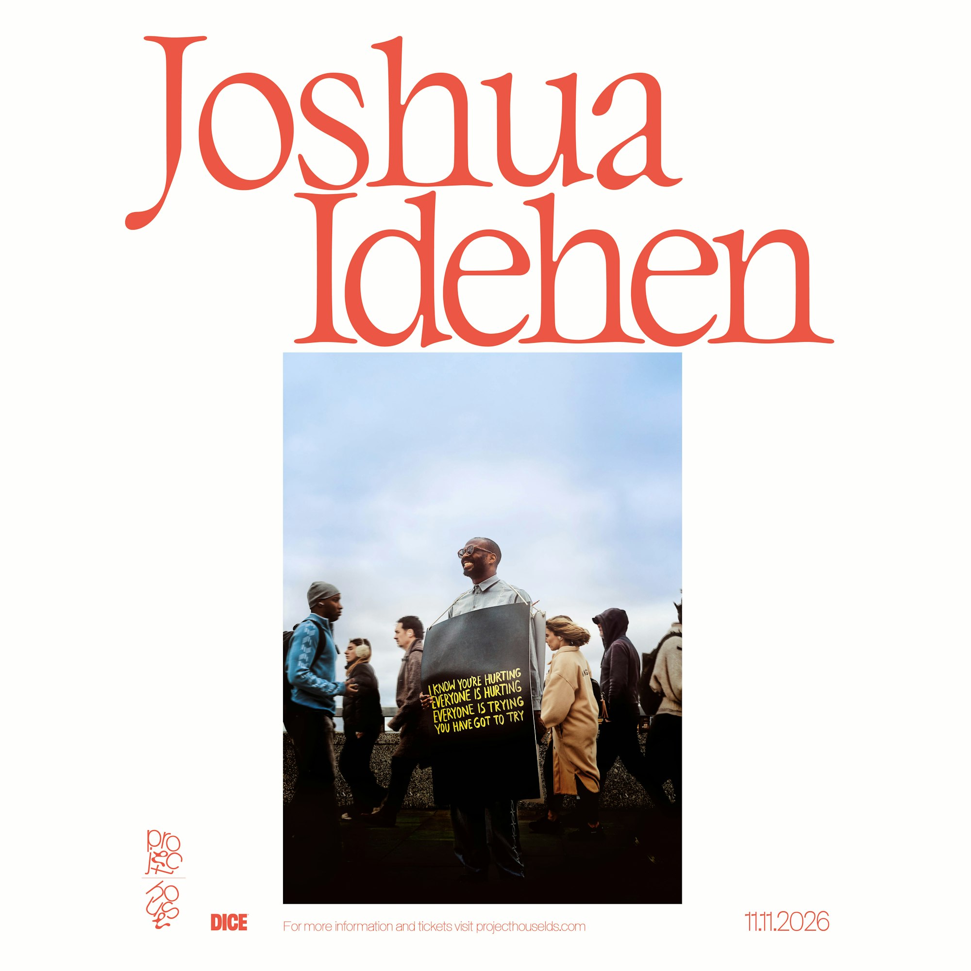 Joshua Idehen poster