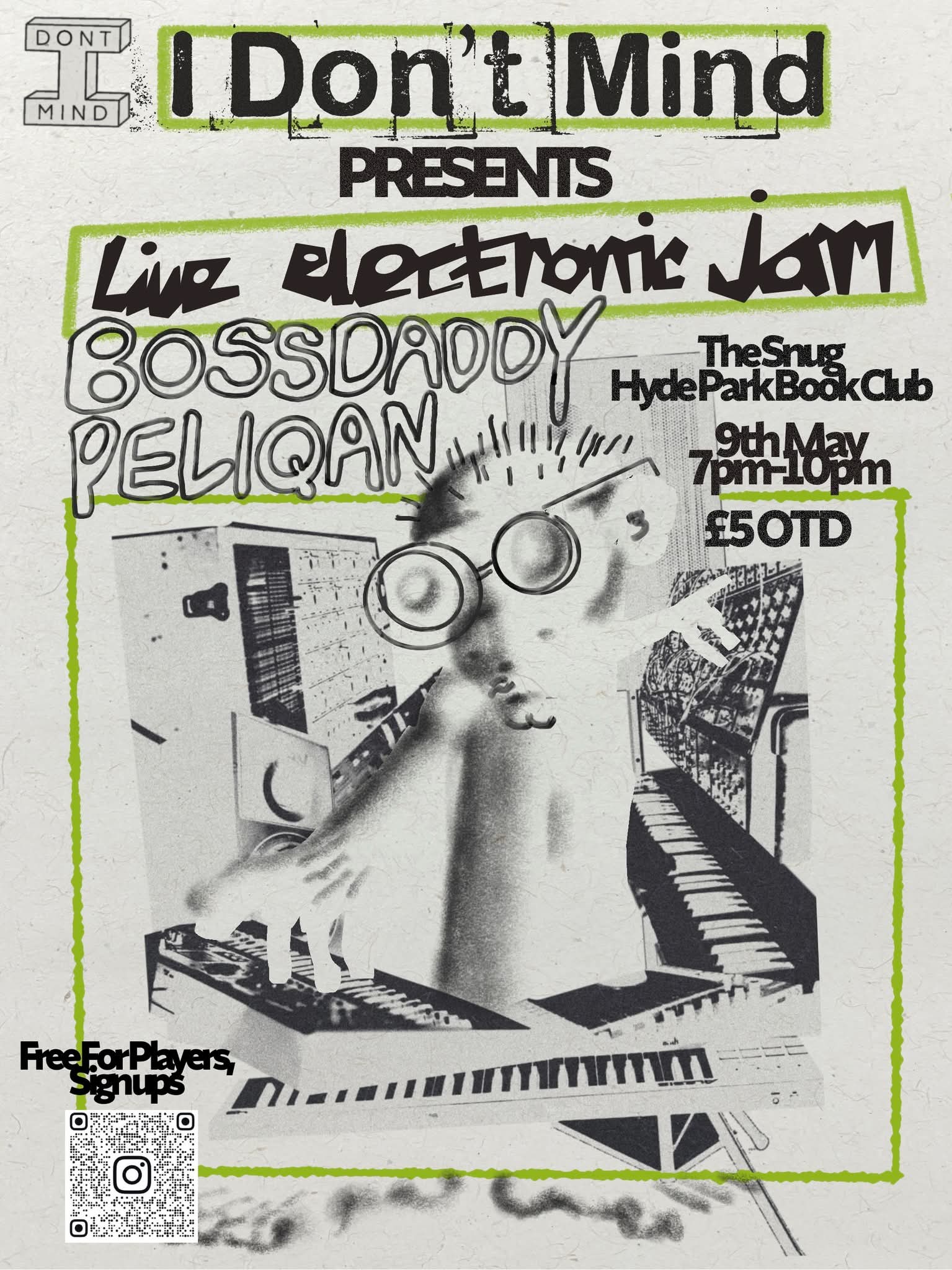 Live Electronic Jam poster