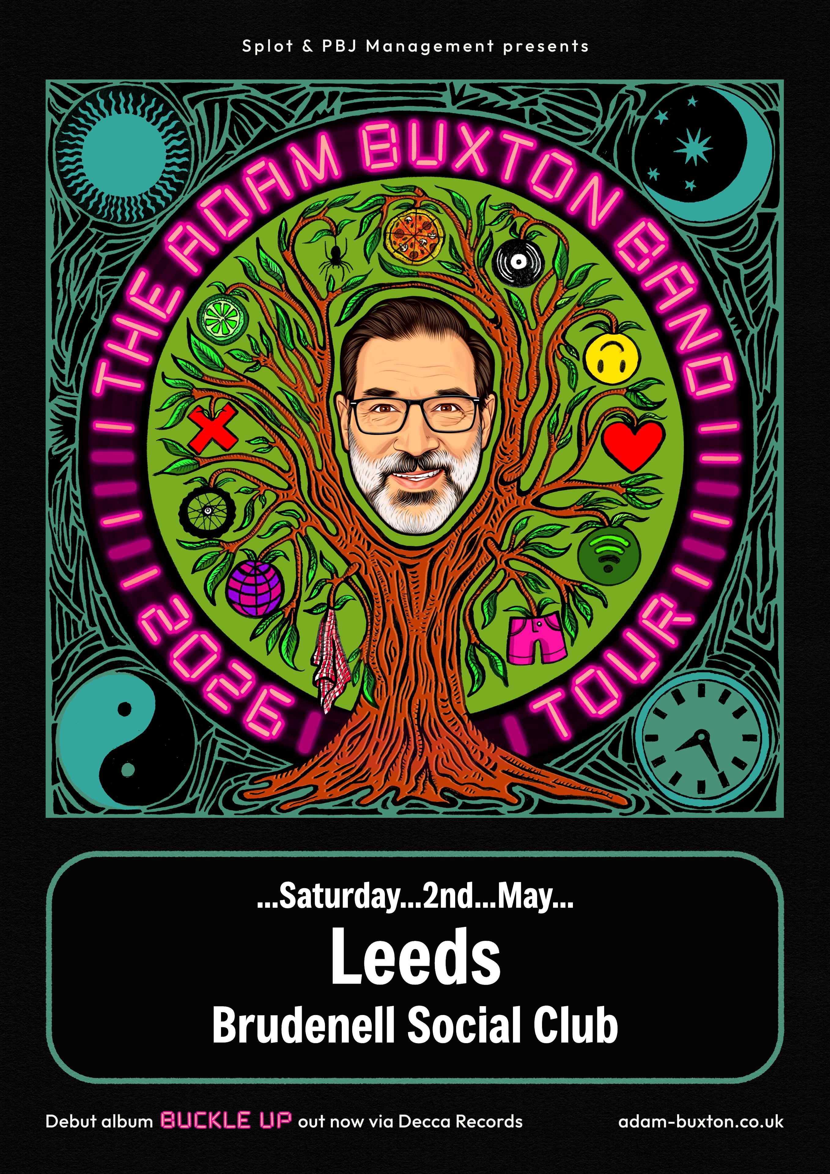 The Adam Buxton Band poster