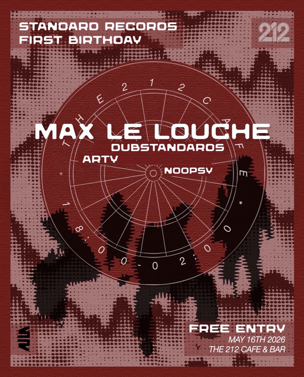 Standard Records 1st Birthday poster