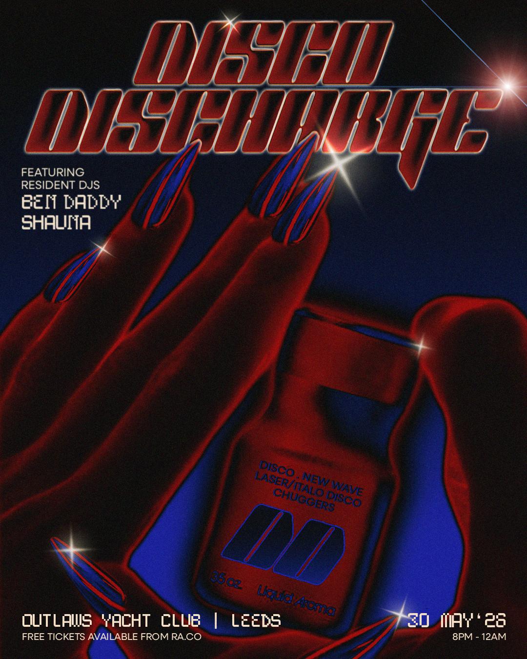 Disco Discharge poster