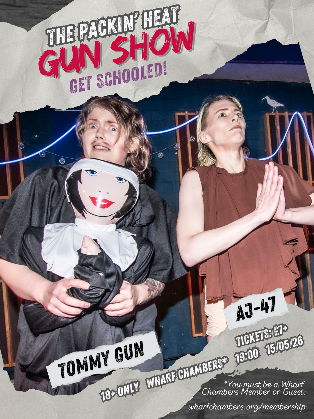 The Packin' Heat Gun Show poster