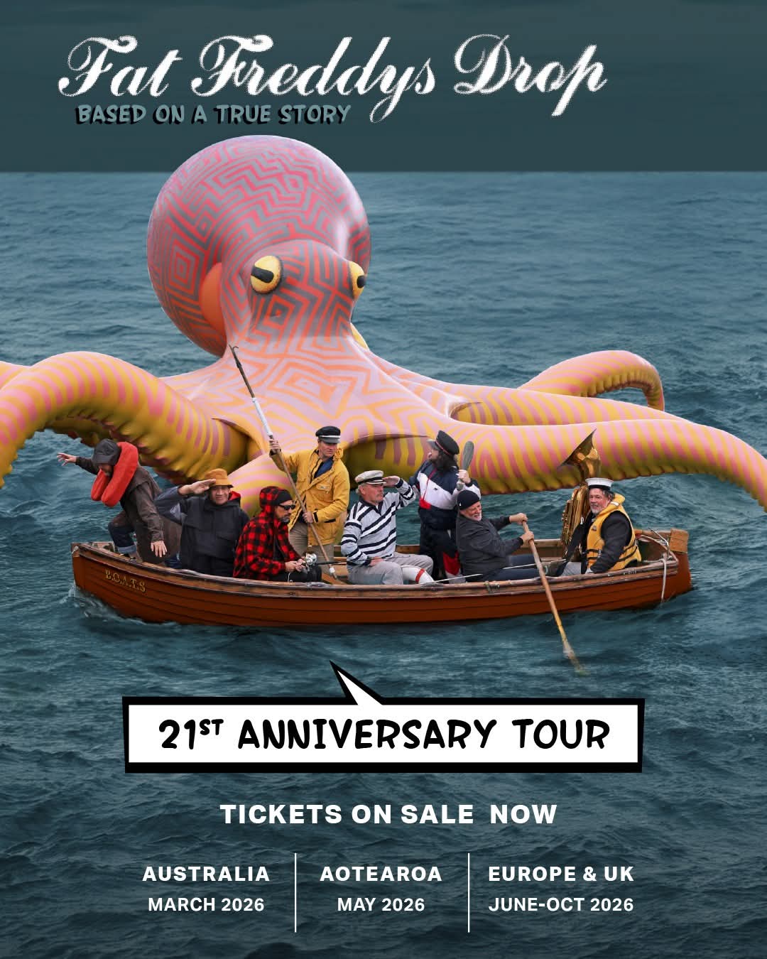 Fat Freddy's Drop poster