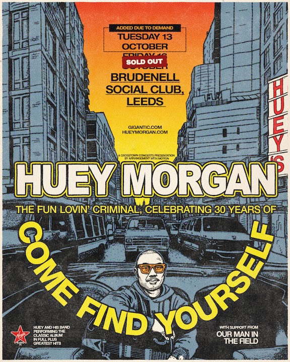 Huey Morgan: The Fun Lovin’ Criminal poster