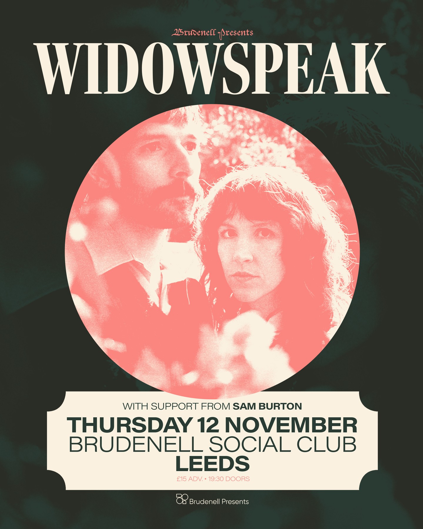 Widowspeak / Sam Burton poster