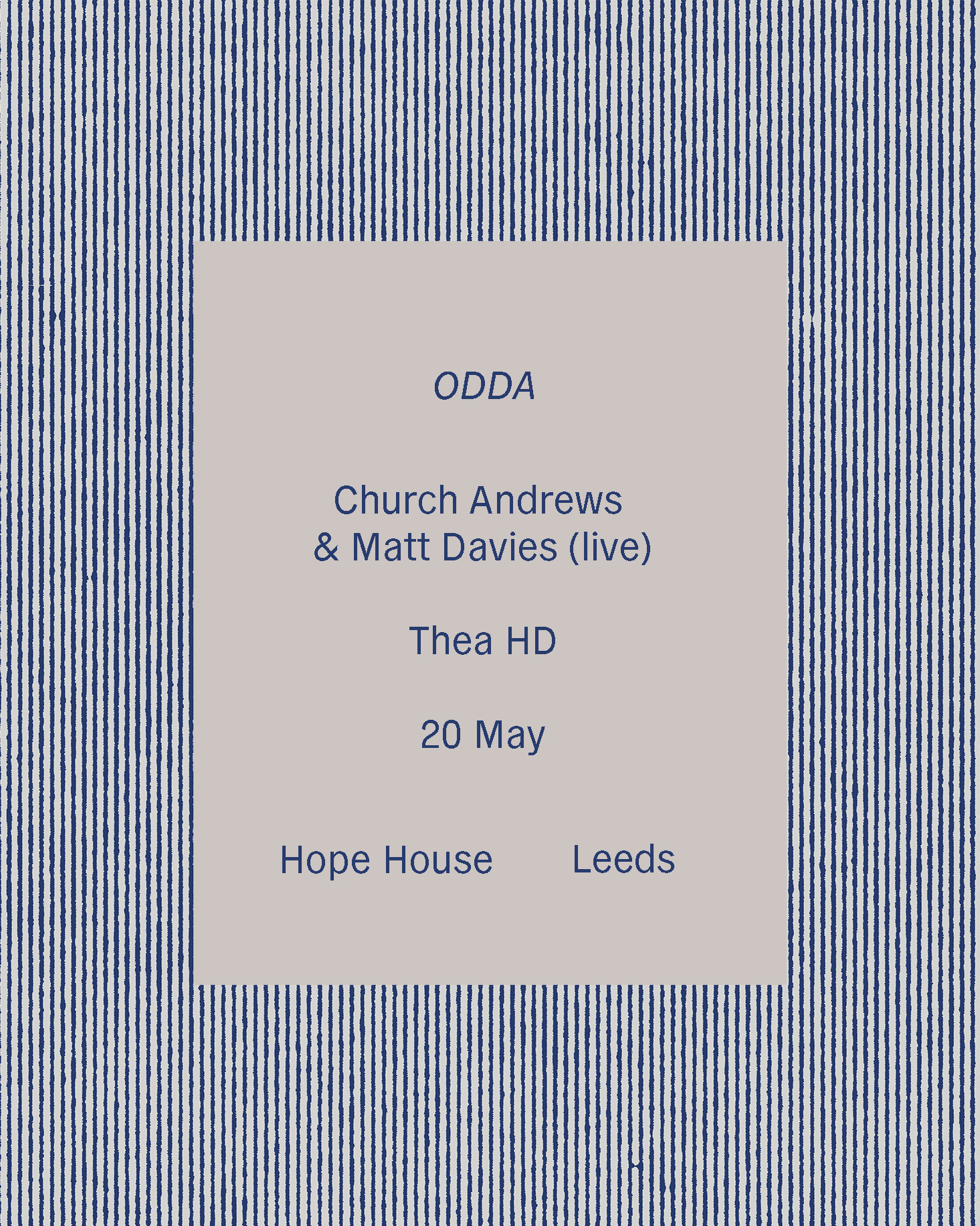 Odda poster