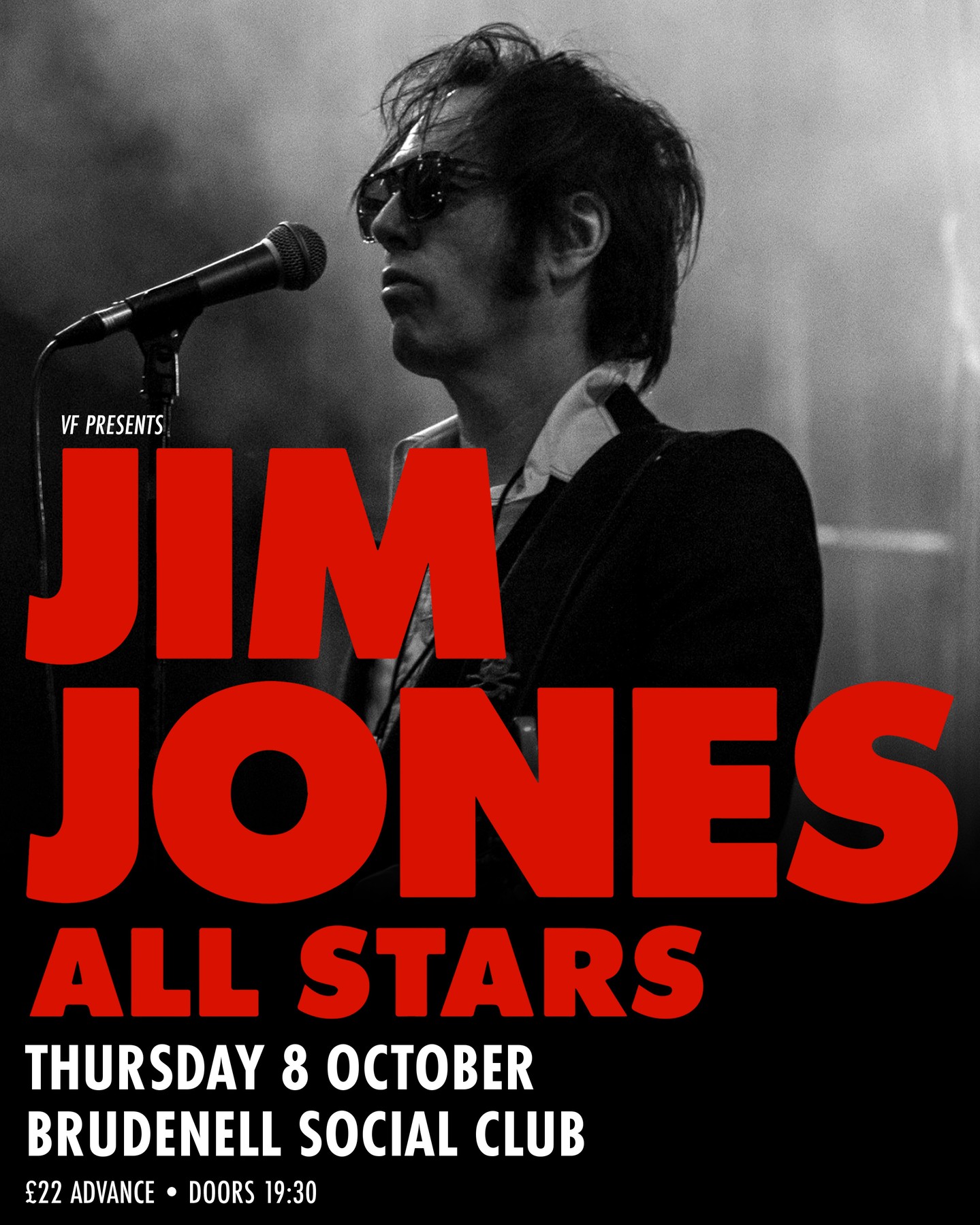 JIM JONES ALL STARS poster