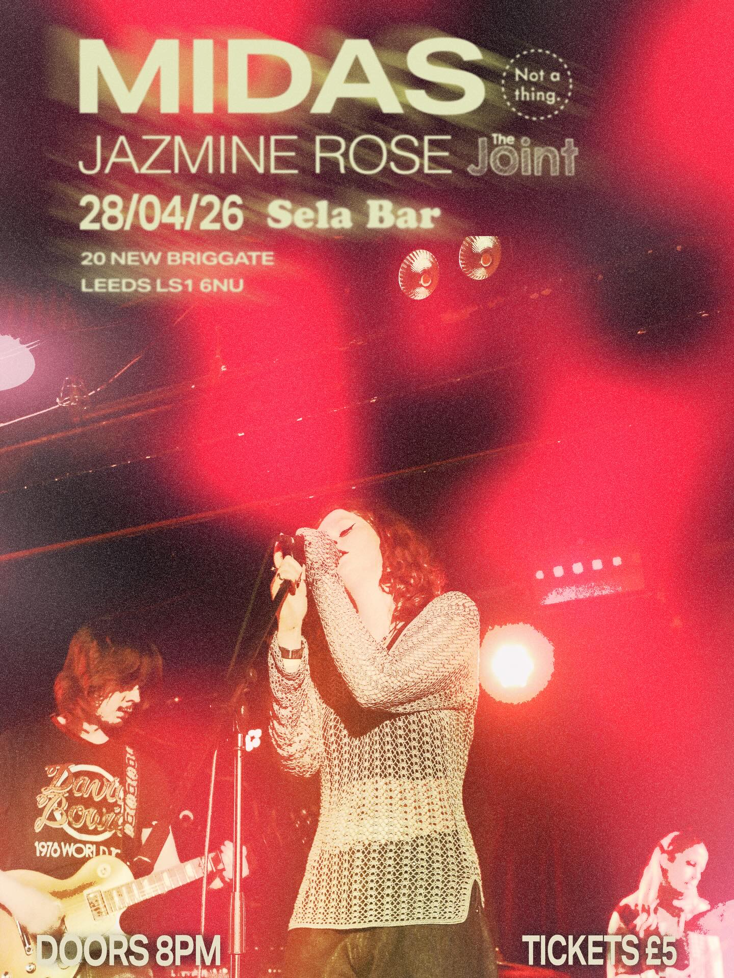 Midas and Jazmine Rose for The Joint @ Sela Bar: Midas / Jazmine Rose poster
