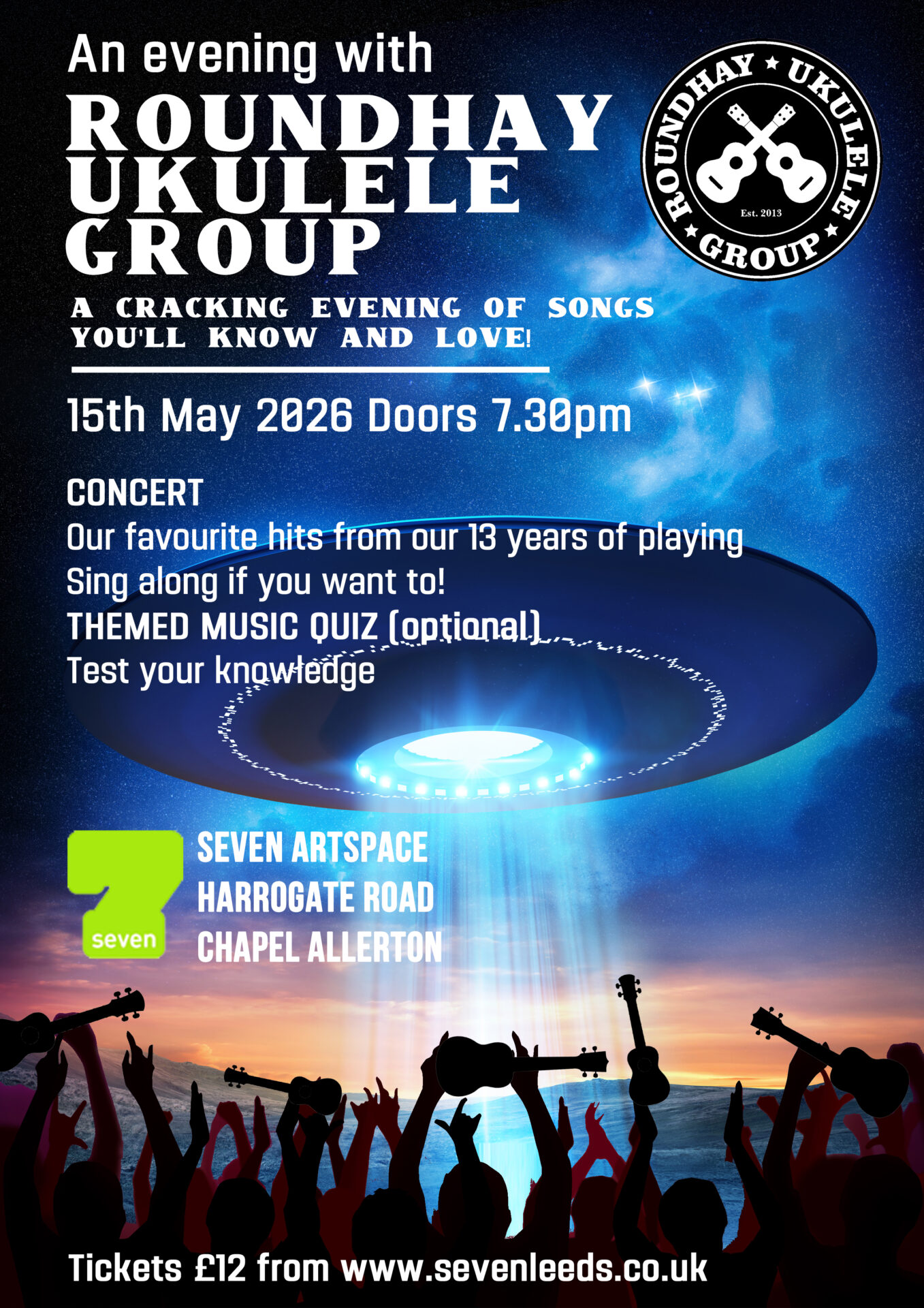 An Evening with Roundhay Ukulele Group poster