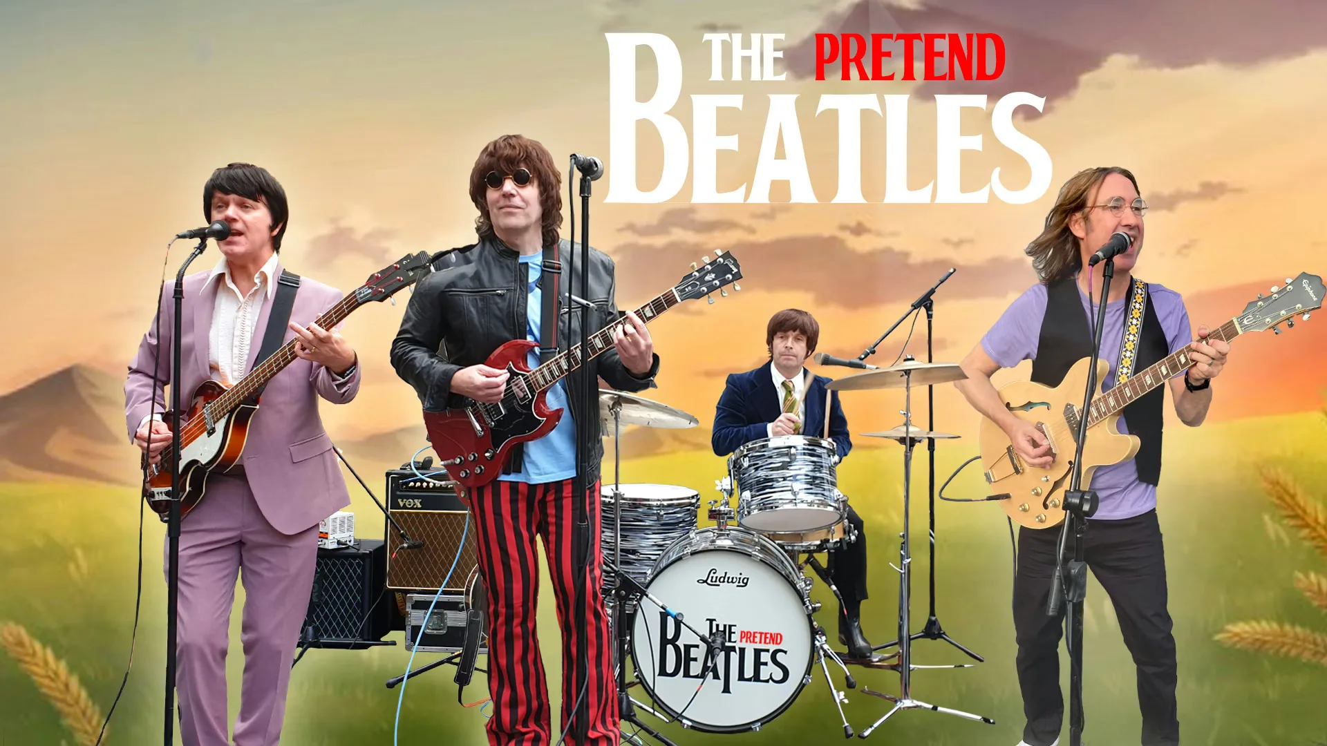 The Pretend Beatles poster