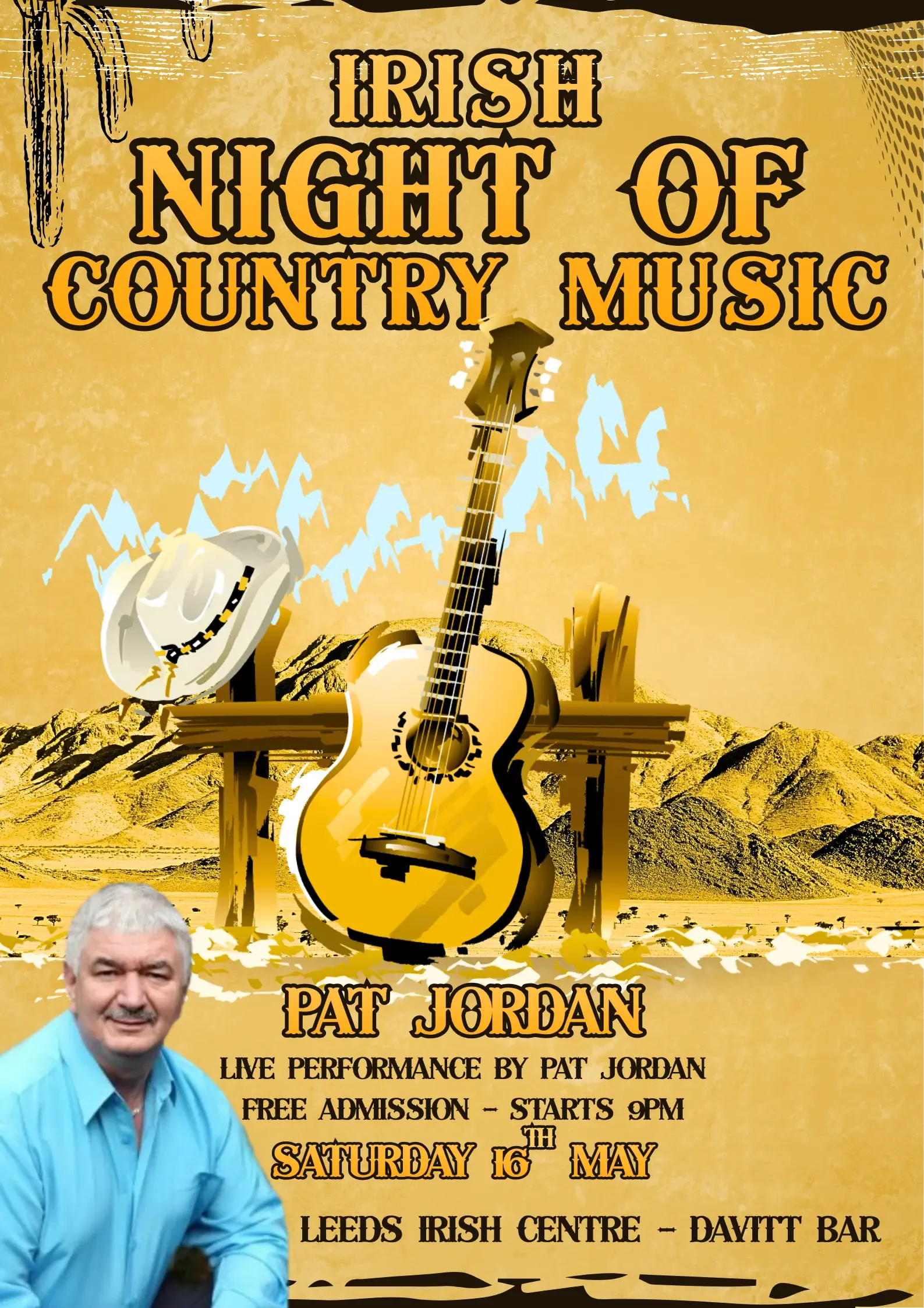 Pat Jordan poster