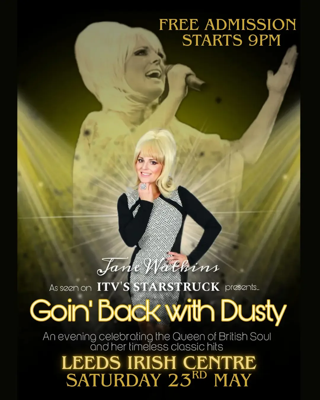 Dusty Springfield Tribute poster