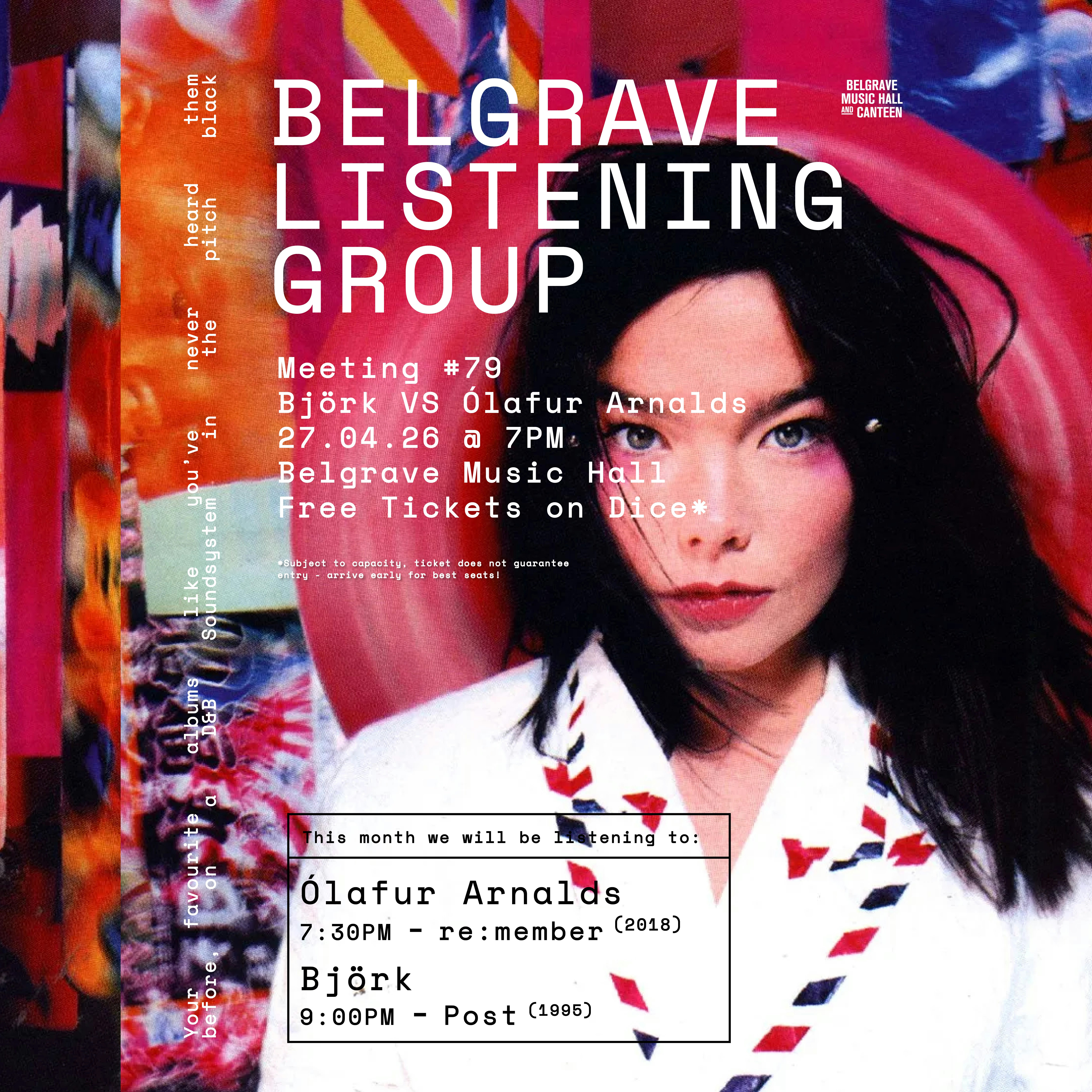 Belgrave Listening Group #79 poster