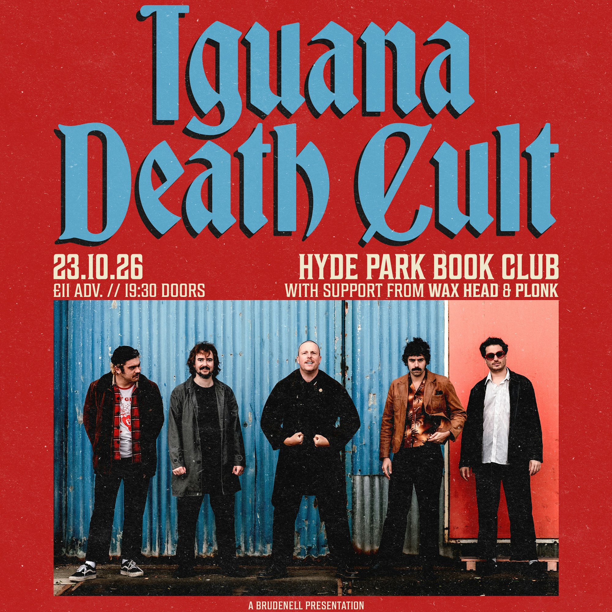 Iguana Death Cult poster