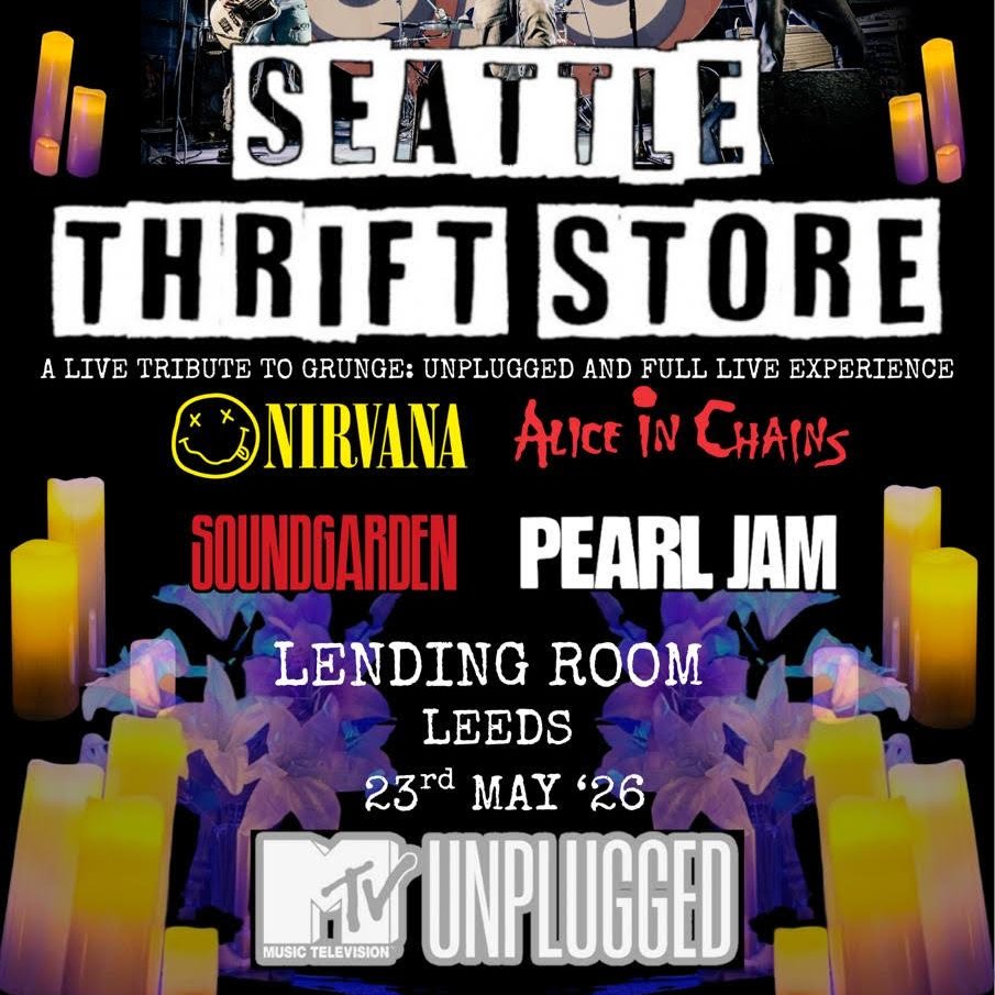 Seattle Thrift Store - a live tribute to Grunge poster