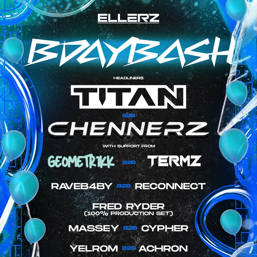 Ellerz Bdaybash poster