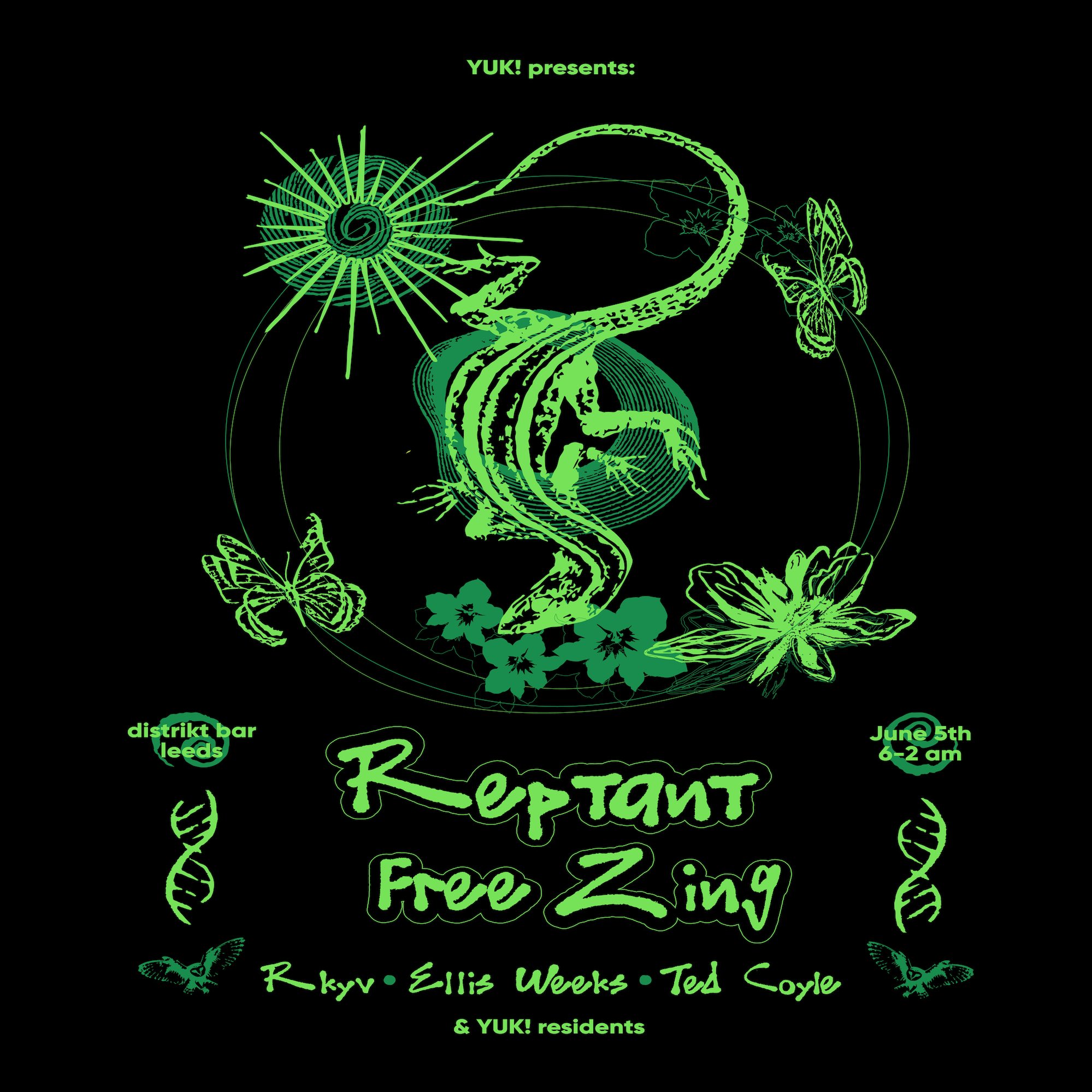 Reptant poster