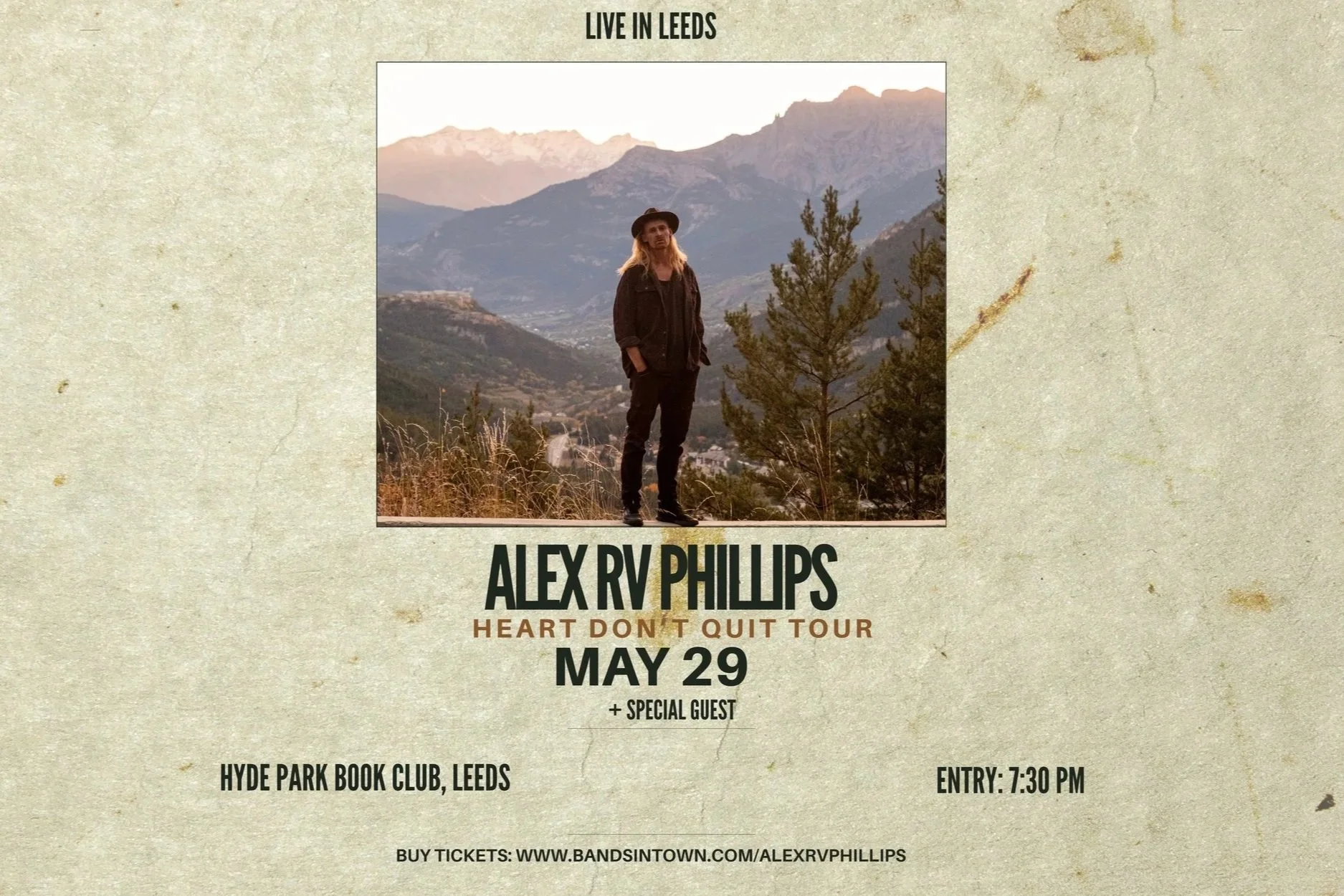Alex RV Phillips poster