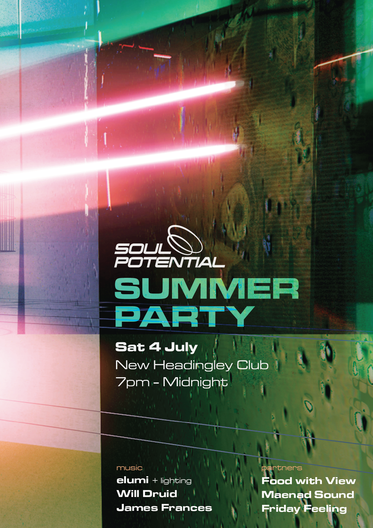 Soul Potential's Summer Party poster