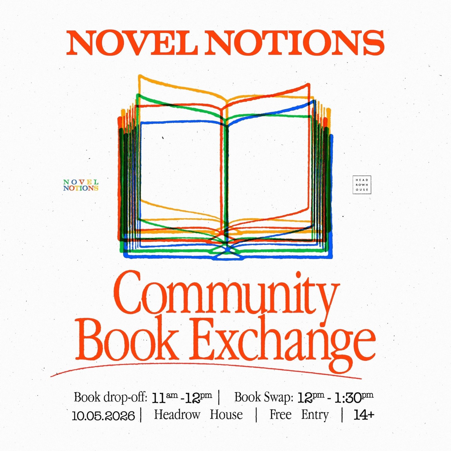 Community Book Exchange poster