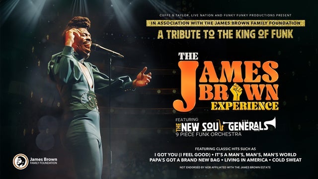 The James Brown Experience poster