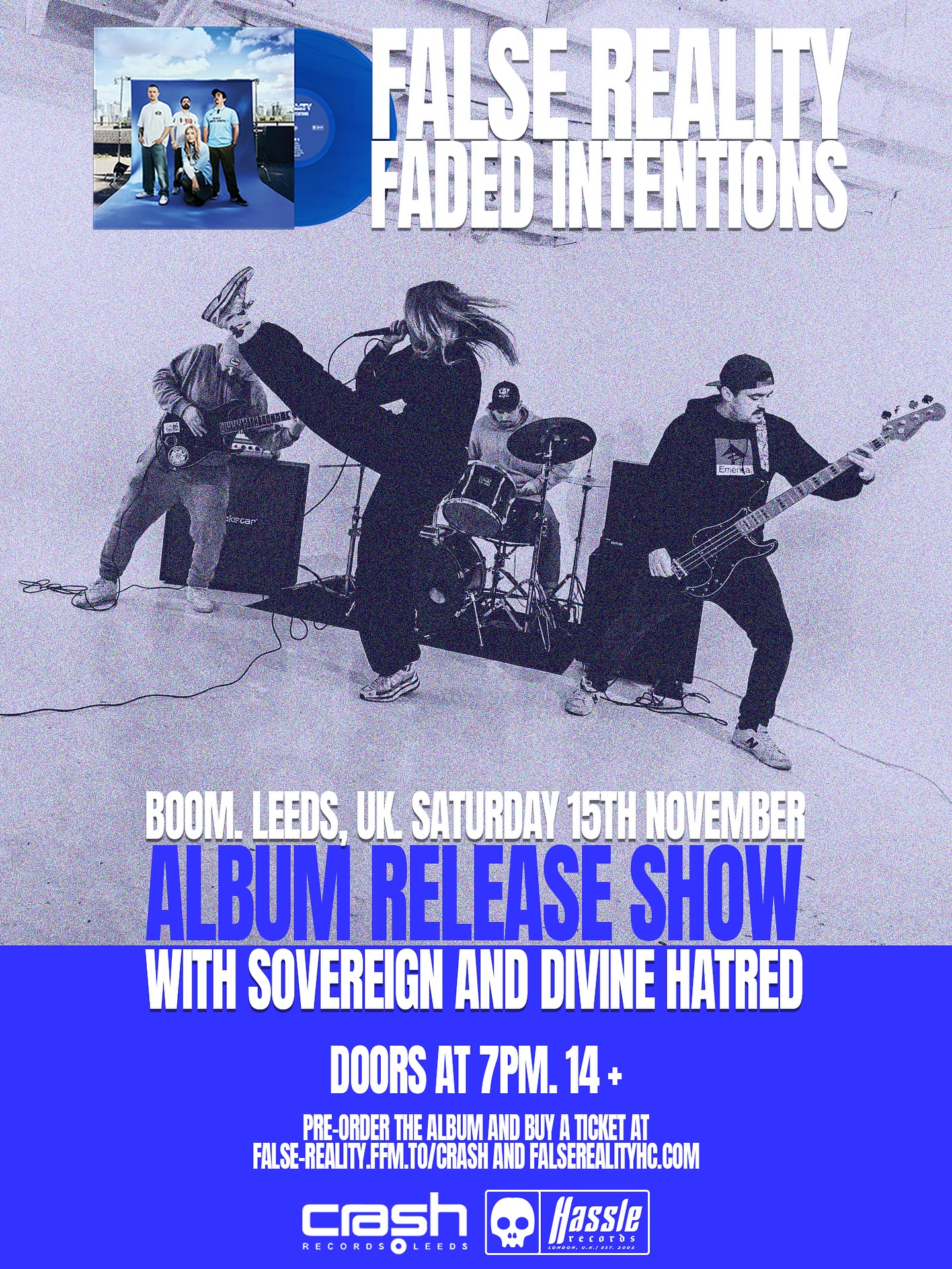 False Reality / Sovereign / Divine Hatred poster