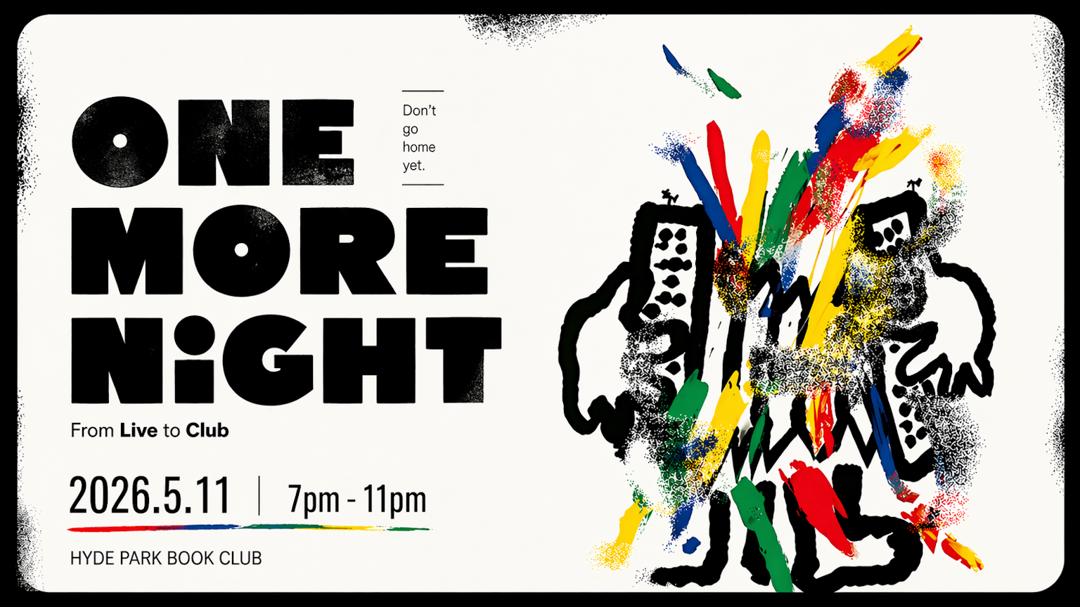 One More Night poster