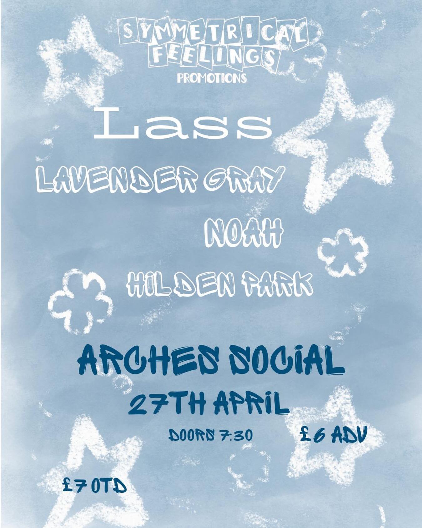 Lass / Lavender Gray / Noah R / Hilden Park poster