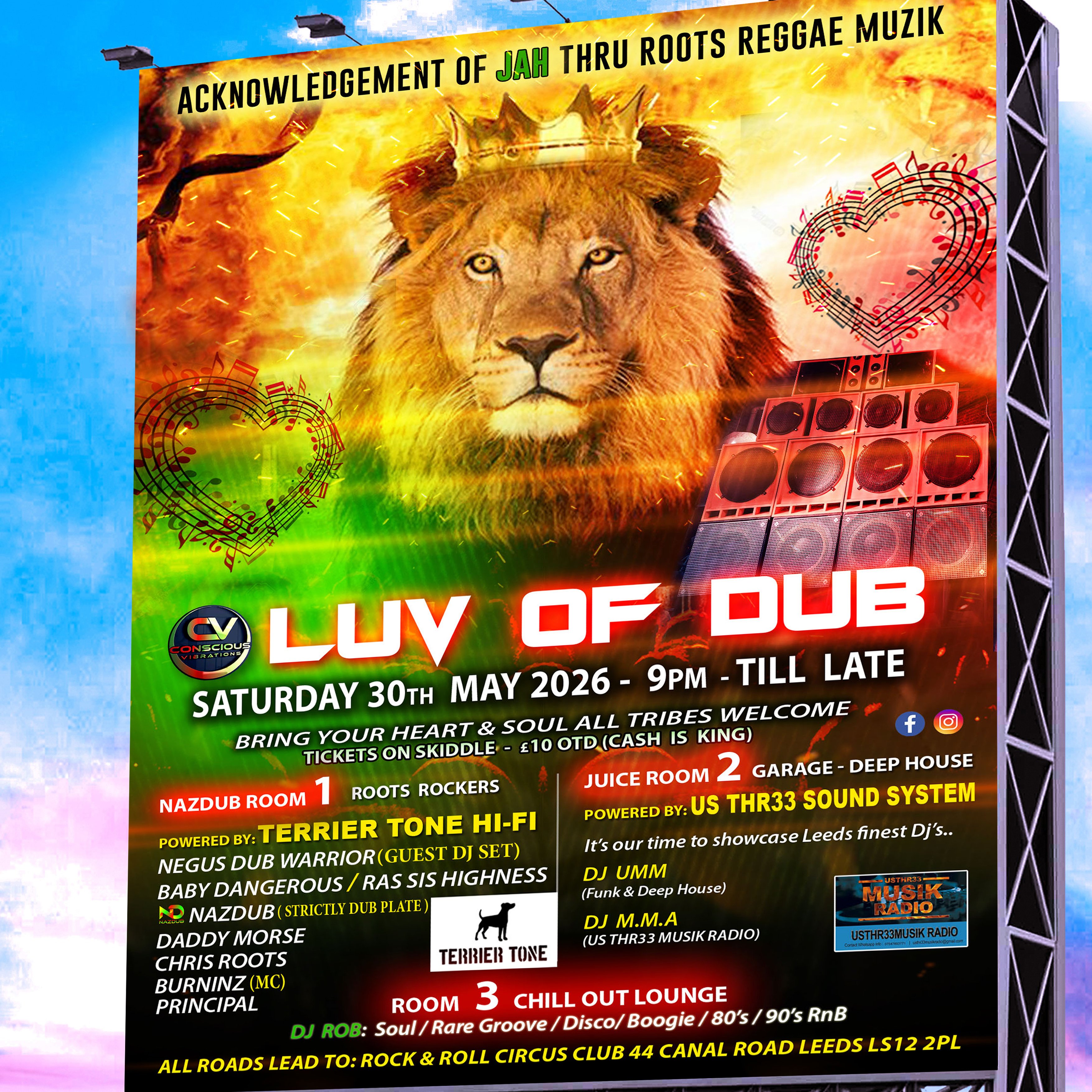 LUV OF DUB ... Roots / Dub, May Session 2026 poster