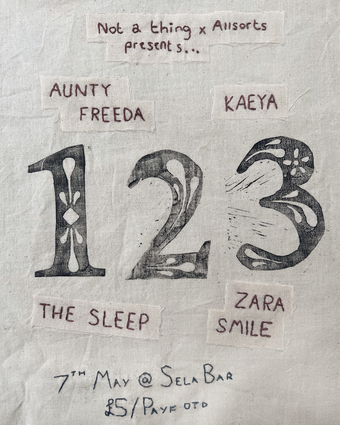 Aunty Freeda / Kaeya / The Sleep / Zara Smile poster