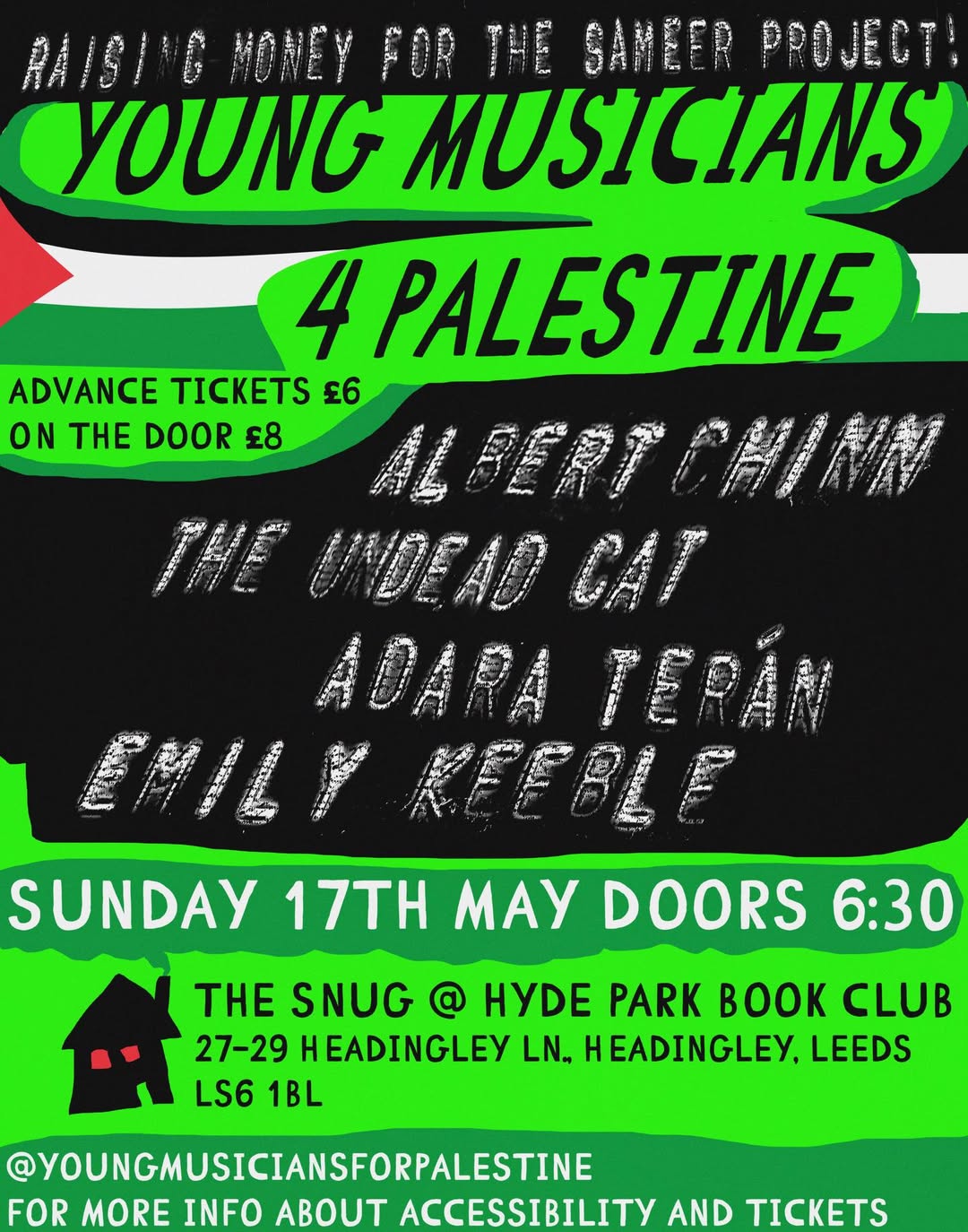 Young Musicians 4 Palestine poster