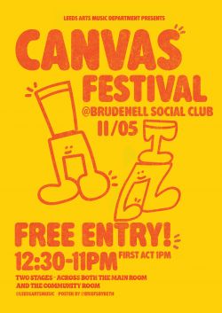 Canvas Festival poster