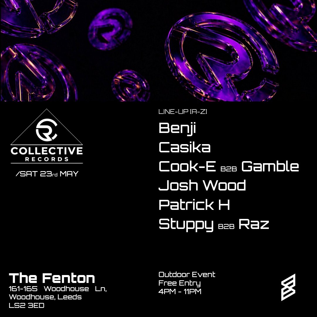 Collective Records Garden Party poster
