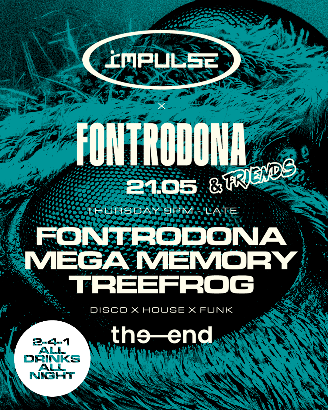 Fontrodona / Mega Memory / Treefrog poster