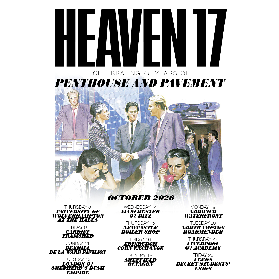 Heaven 17 / Peter Coyle poster